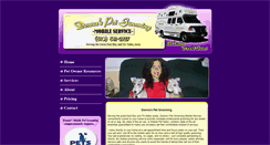 Desktop Screenshot of donnaspetgrooming.com